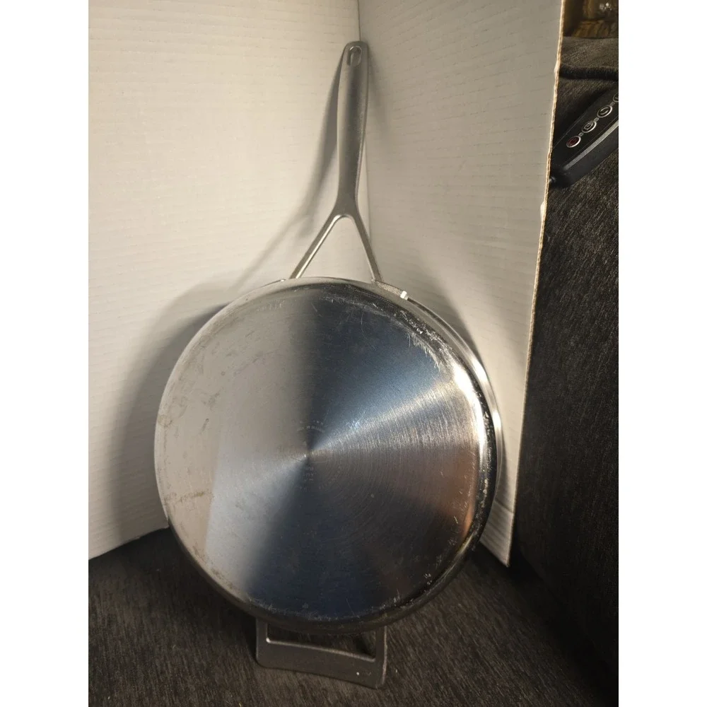 Demeyere Industry 5-Ply 4-qt Stainless Steel Deep Saute Pan 10 Inch